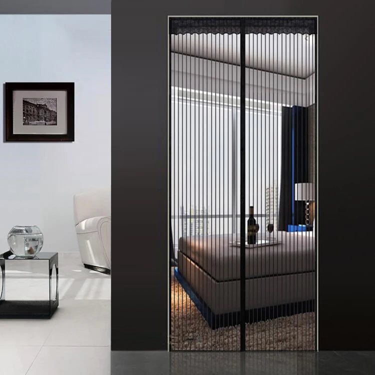 Hands-free Magnetic Mosquito net door screen mesh Automatic Closing Anti Mosquito Insect Fly Bug door curtain net Custom Size