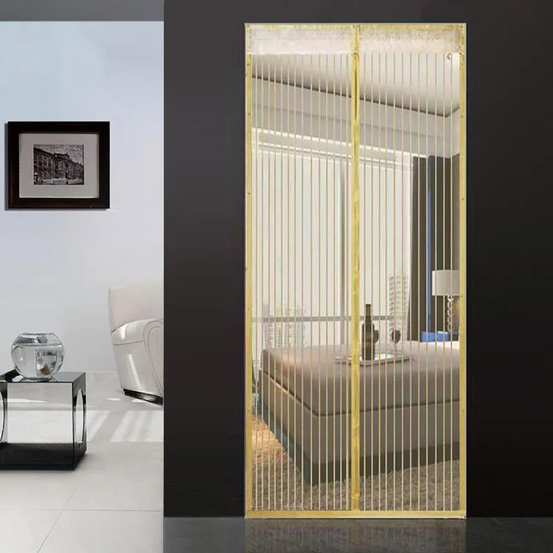 Hands-free Magnetic Mosquito net door screen mesh Automatic Closing Anti Mosquito Insect Fly Bug door curtain net Custom Size