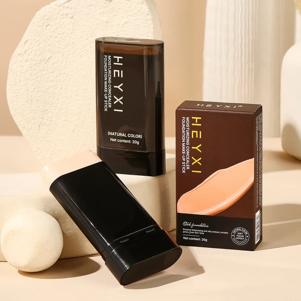 Foundation make-up Stick concealer - matte surface, all skin types, moisturize to create a natural base makeup,