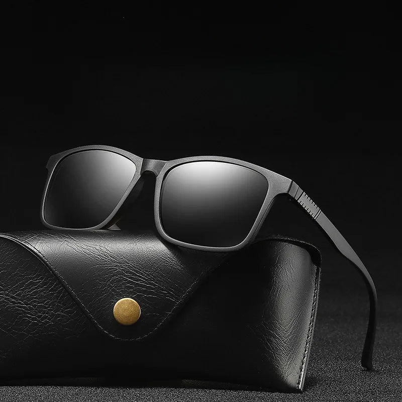 Men Women Polarized Sunglasses Luxury Brand Designer Vintage Square Sport Sun Glasses Fashionable Driving Fishing UV400 Eyewear