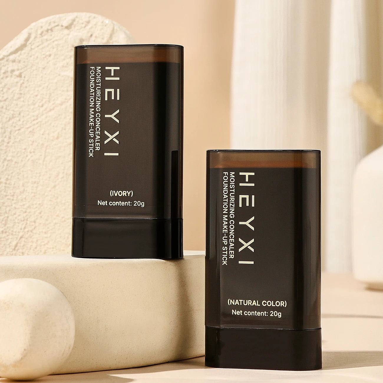 Foundation make-up Stick concealer - matte surface, all skin types, moisturize to create a natural base makeup,