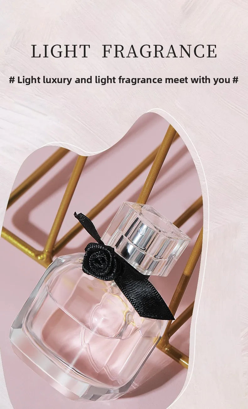30ml Parisian Ladies Perfume Fresh Elegant Luxury Light Fragrance Natural Spary Floral Scent Party Eau De Parfum For Women