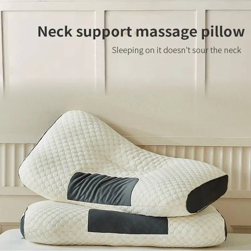 High Quality Washable Knitted Massage Pillow Better Sleep Neck Support hypoallergenic pillow Household Pillow Does Not Collapse