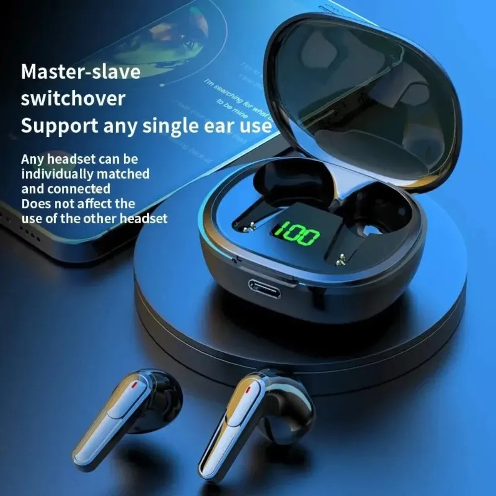 Bluetooth Earphones With True Wireless TWS Earplug Style Noise Reduction For Gaming And Esports Bluetooth Earphones