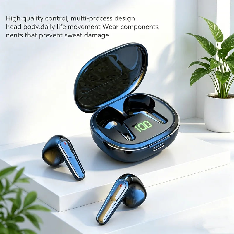 Bluetooth Earphones With True Wireless TWS Earplug Style Noise Reduction For Gaming And Esports Bluetooth Earphones