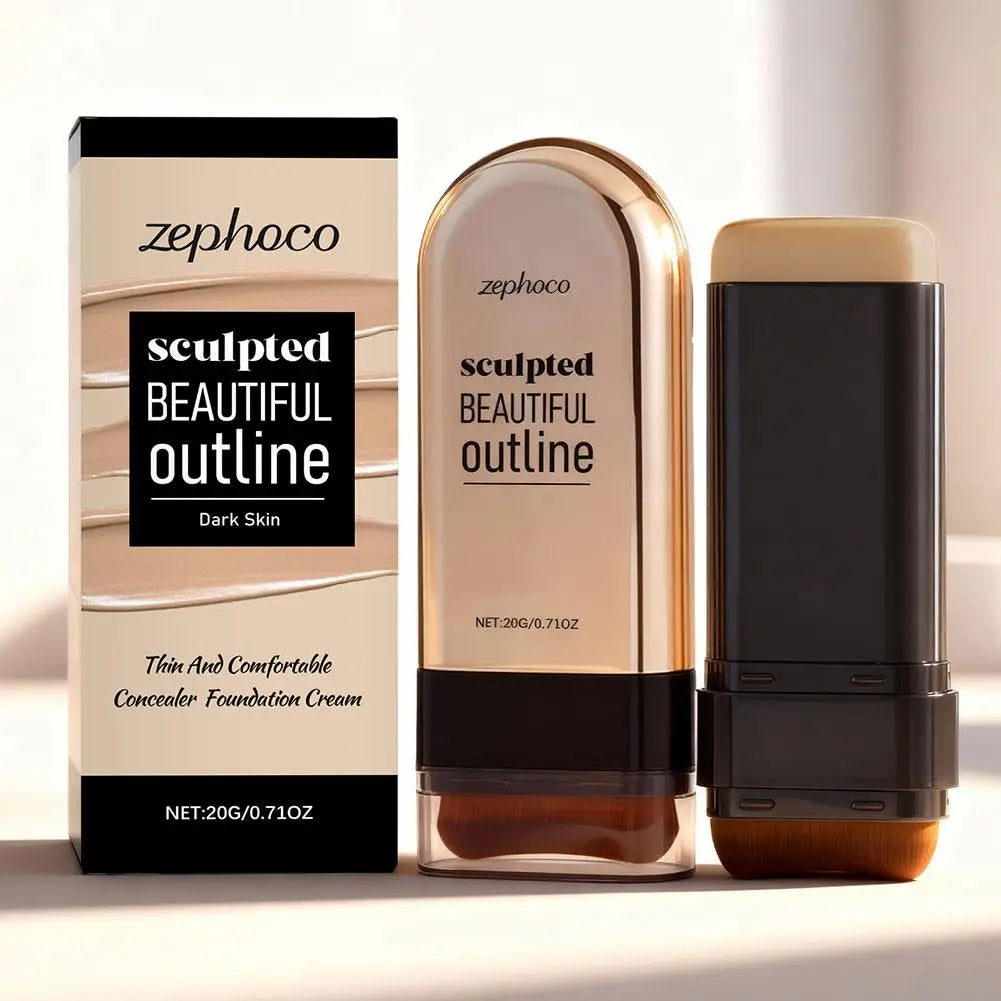 Long Lasting Moisturizing Foundation Cream High Quality Face Foundation Stick Concealer Makeup Full Coverage Face Base Makeup