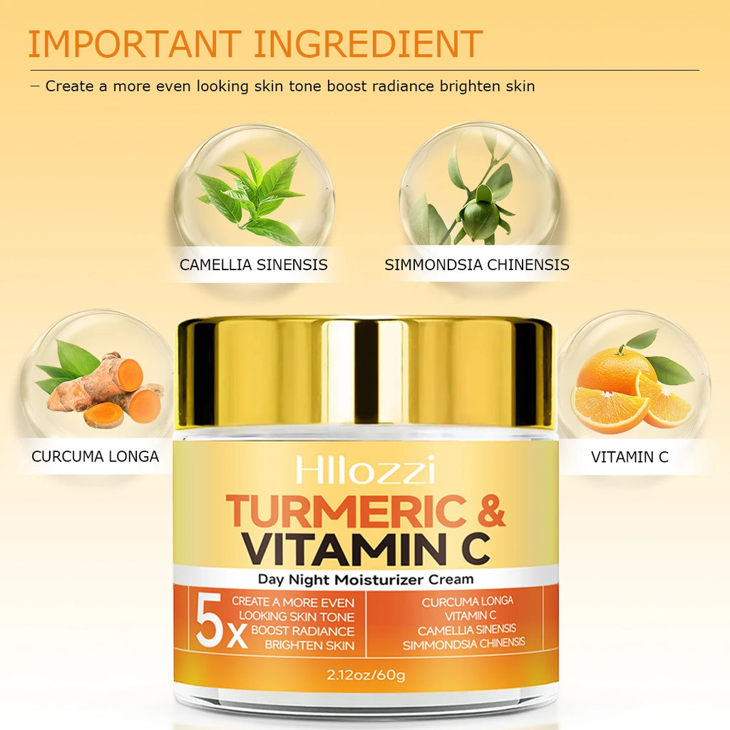Vitamin C Serum - Turmeric doubles the radiance of the complexion and hydrates and moisturizes