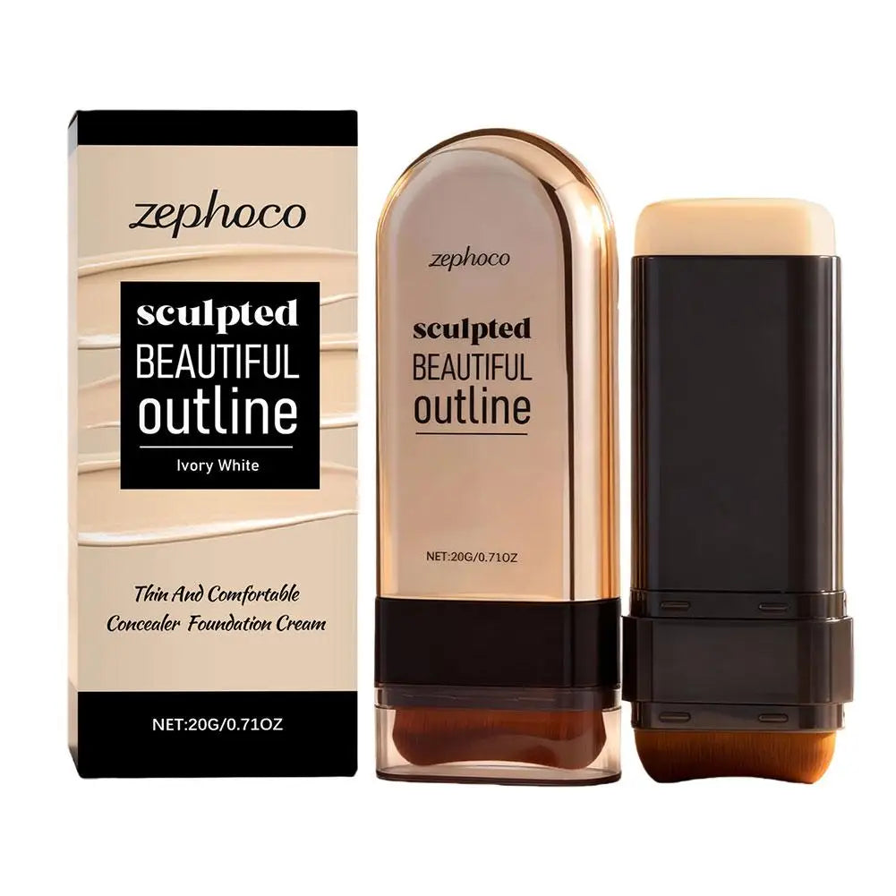 Long Lasting Moisturizing Foundation Cream High Quality Face Foundation Stick Concealer Makeup Full Coverage Face Base Makeup