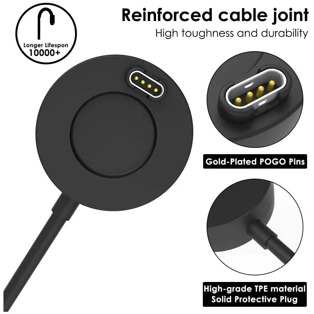 2025 Charger Dock for Garmin Fenix 5 5S 5X 6 6S 6X 6Pro 7 7X Plus 8 / Venu 2 2S Sq Vivoactive 3 4 Charging Cable Stand Station