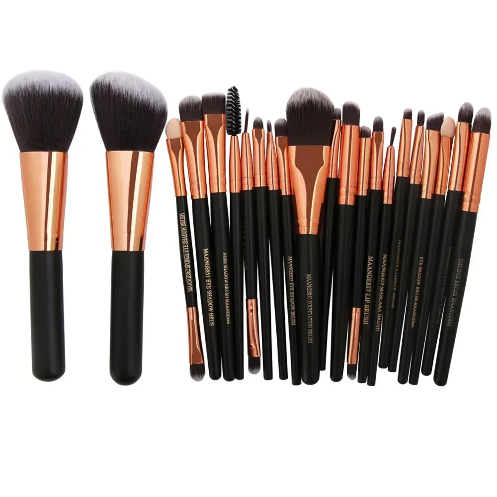 3/13/22pcs Professional Makeup Brushes Tools Set Make Up Brush Tools Kits for Eyeshadow Eyeliner Cosmetics Brushes Maquiagem