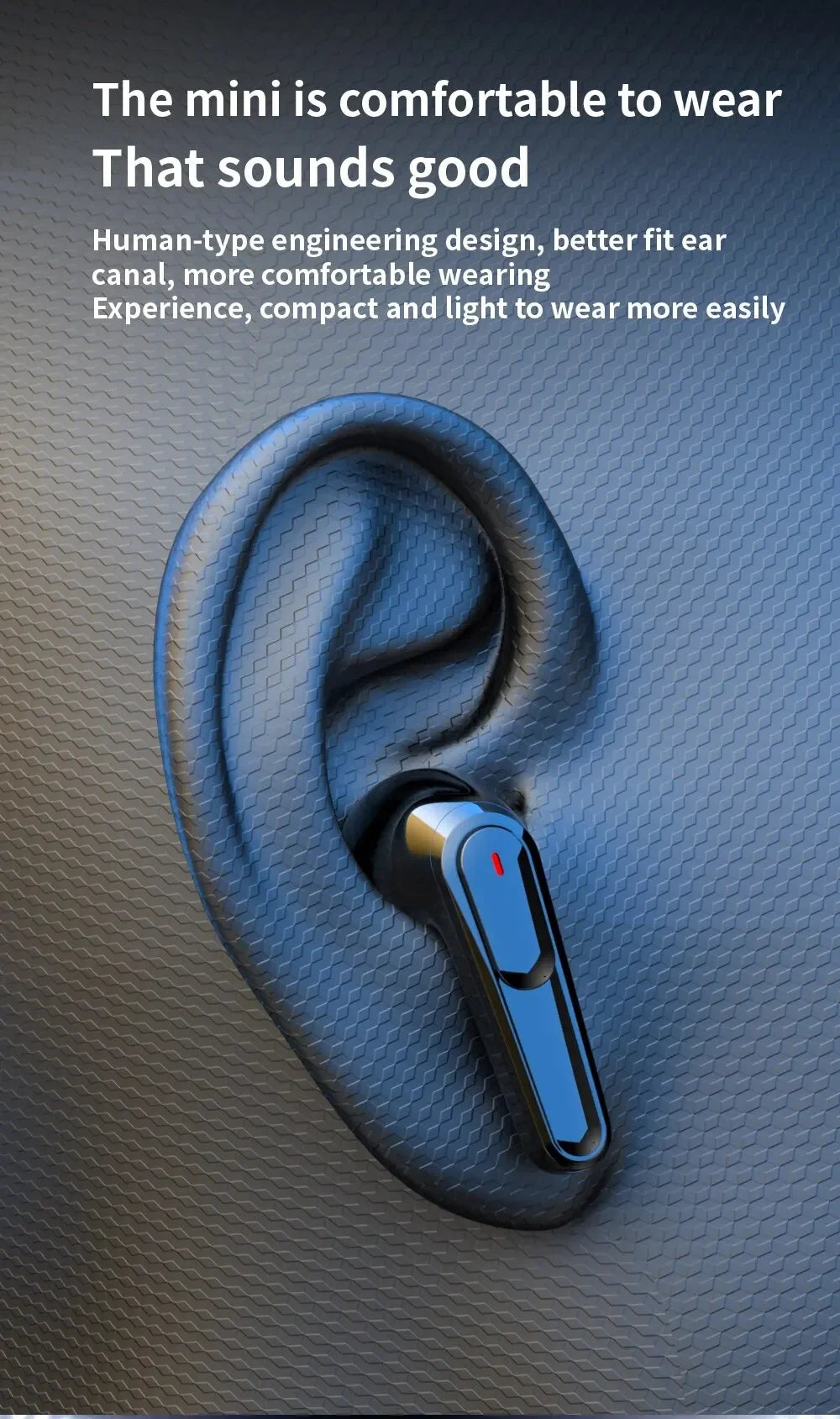 Bluetooth Earphones With True Wireless TWS Earplug Style Noise Reduction For Gaming And Esports Bluetooth Earphones