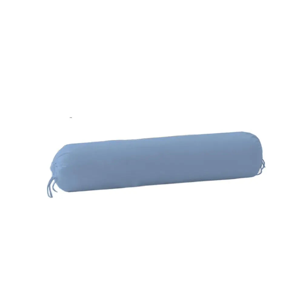 Durable Solid Color Long Cylindrical Pillowcase Washable Durable Bedroom Neck Bolster Pillowslip Household Removable Pillow Case