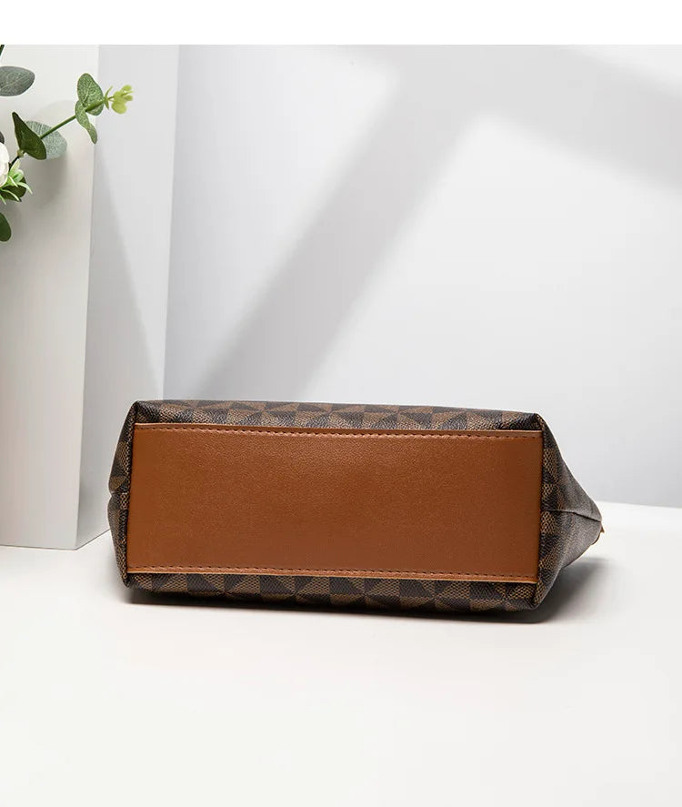 Women's bag bag women's 2023 new embossed floral handbag shopping bag versatile large capacity bucket bag