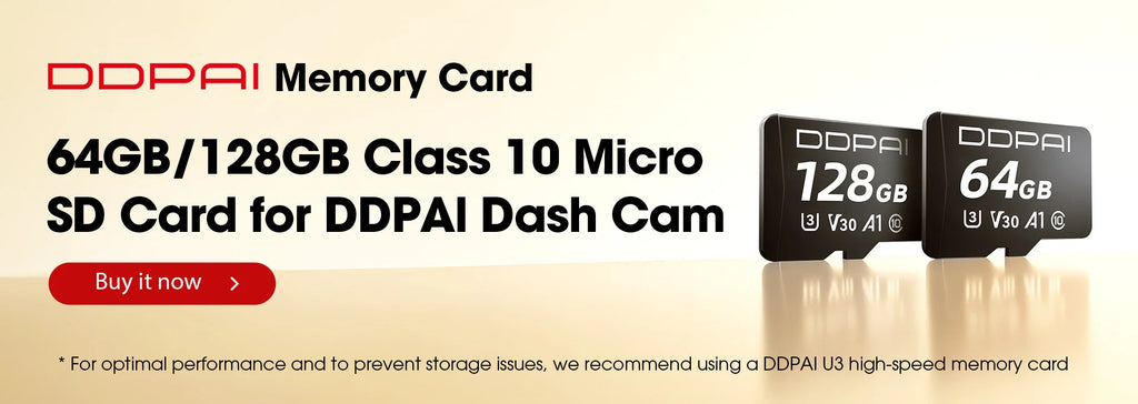 DDPAI Dash Cam  N1 Dual Front & Rear Recording NightVIS 1296P Dash Cam Recorder Car DVR   App Control
