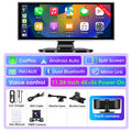 10/11.26 inch Dash Cam 4K Car DVR Wireless Carplay & Android Auto GPS Navigation Video Recorder Dashboard Dual Lens Wifi FM AUX