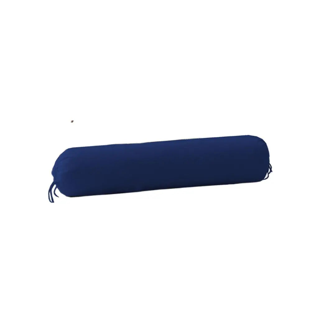 Durable Solid Color Long Cylindrical Pillowcase Washable Durable Bedroom Neck Bolster Pillowslip Household Removable Pillow Case