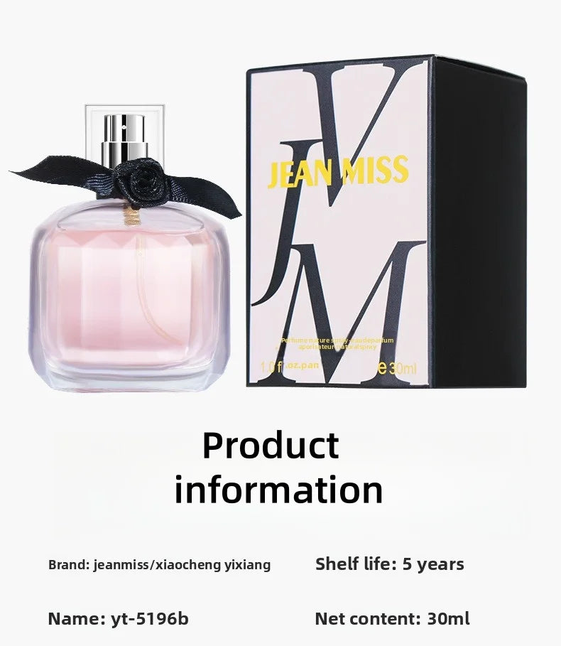 30ml Parisian Ladies Perfume Fresh Elegant Luxury Light Fragrance Natural Spary Floral Scent Party Eau De Parfum For Women