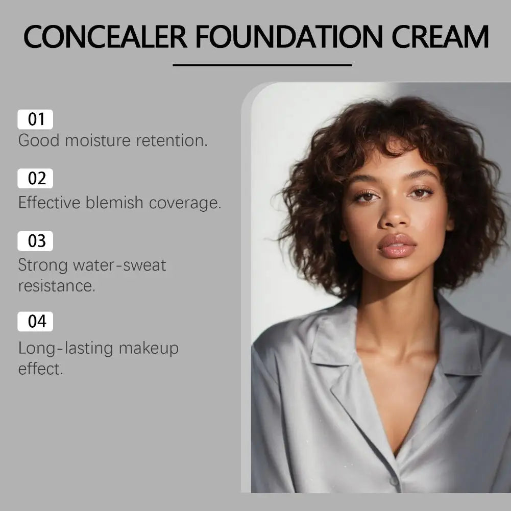 Long Lasting Moisturizing Foundation Cream High Quality Face Foundation Stick Concealer Makeup Full Coverage Face Base Makeup