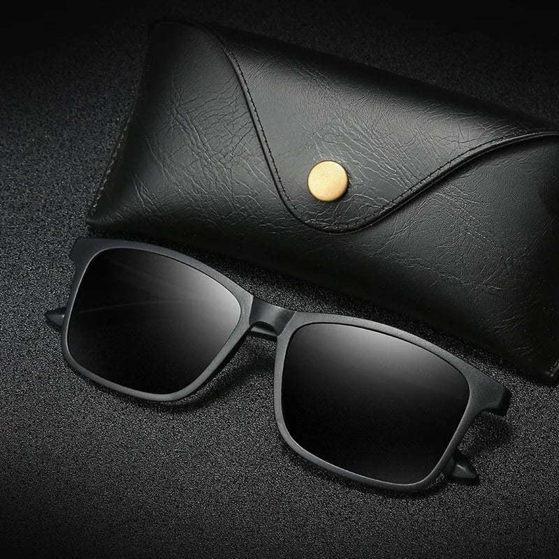 Men Women Polarized Sunglasses Luxury Brand Designer Vintage Square Sport Sun Glasses Fashionable Driving Fishing UV400 Eyewear