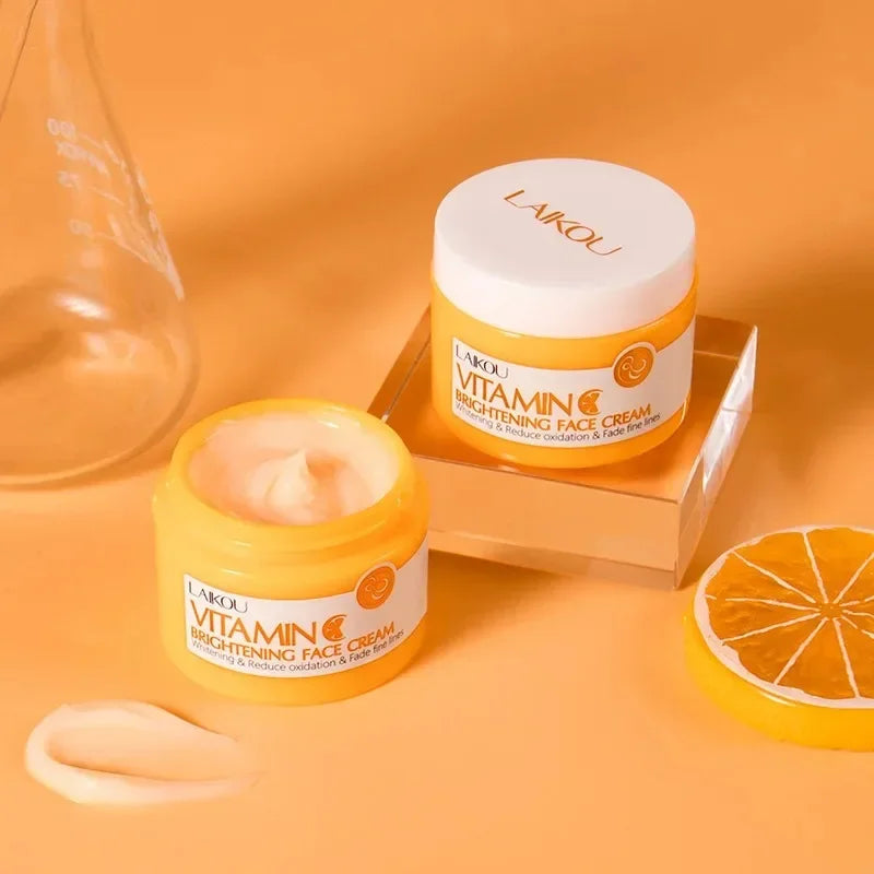 Vitamin C for Face Cream Reduces Dullness Pigments Dark Spots Firming Facial Cream  Lightening Skin Rejuvenation Beauty Health
