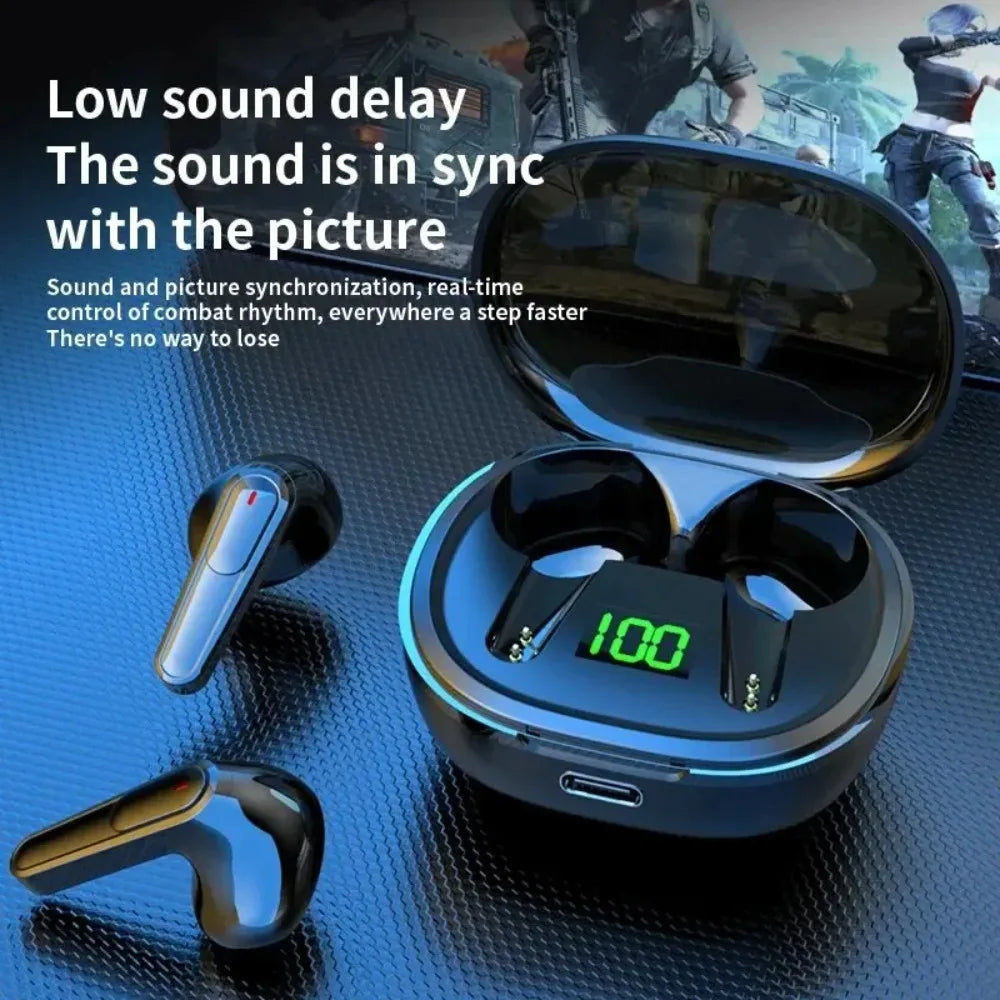 Bluetooth Earphones With True Wireless TWS Earplug Style Noise Reduction For Gaming And Esports Bluetooth Earphones