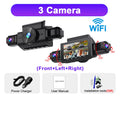  Dashcam for cars 4 Channel Black Box WiFi Driving Camera FHD 1080P Night Vision Loop Recording 24H Parking Mode car accessorie