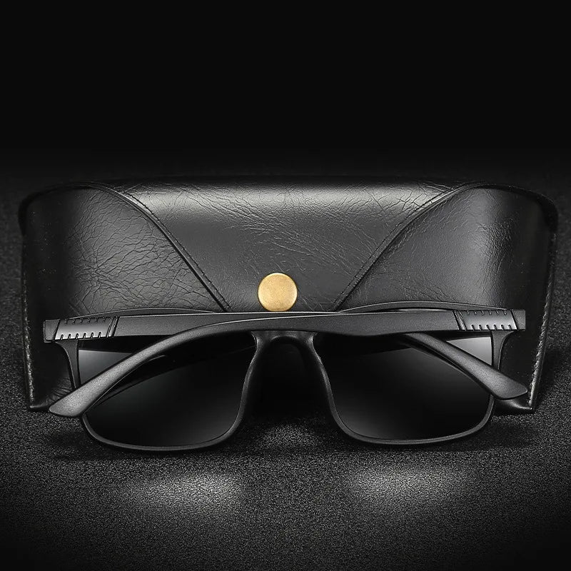 Men Women Polarized Sunglasses Luxury Brand Designer Vintage Square Sport Sun Glasses Fashionable Driving Fishing UV400 Eyewear