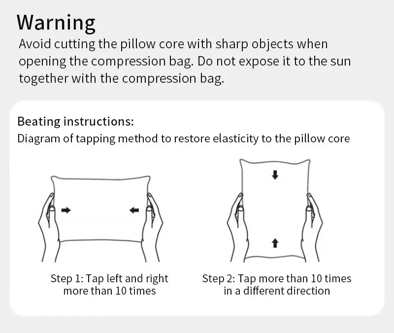 High Quality Washable Knitted Massage Pillow Better Sleep Neck Support hypoallergenic pillow Household Pillow Does Not Collapse