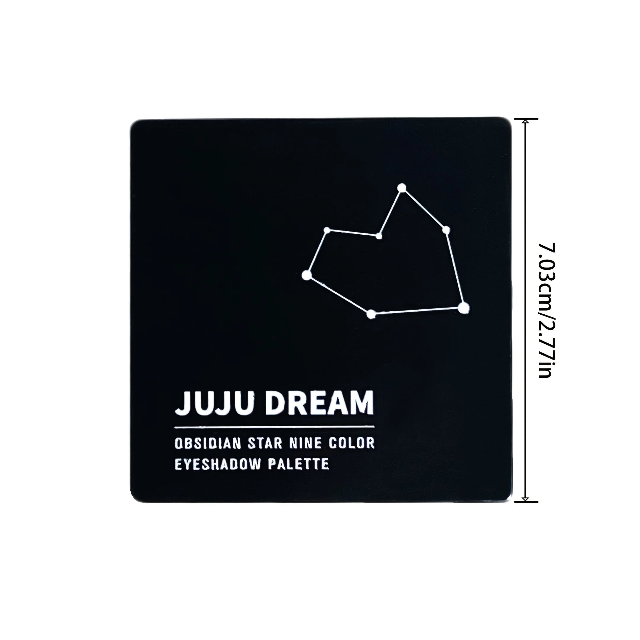 Nine-color eyeshadow palette Makeup Brush, gray-pink smoky makeup, matte pearlescent silkworm brightening makeup